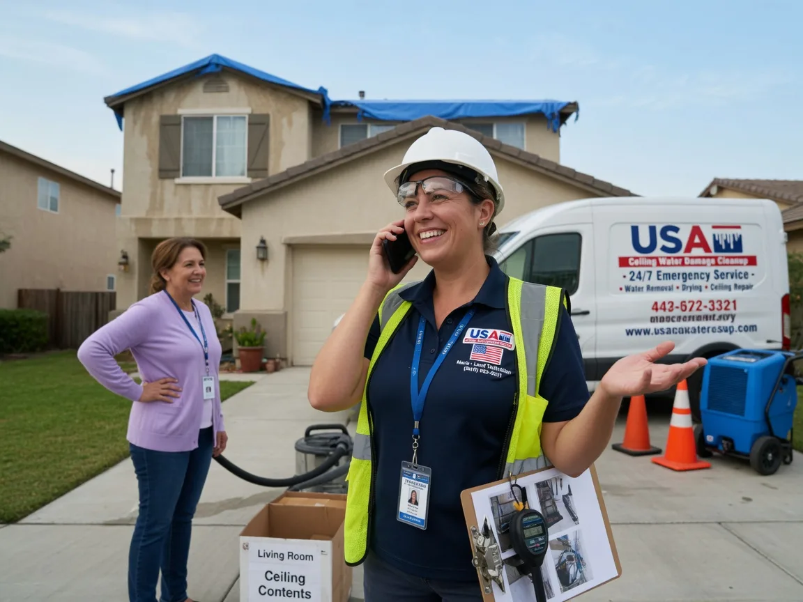 Ceiling Water Damage Restoration Corcoran, CA FAQs